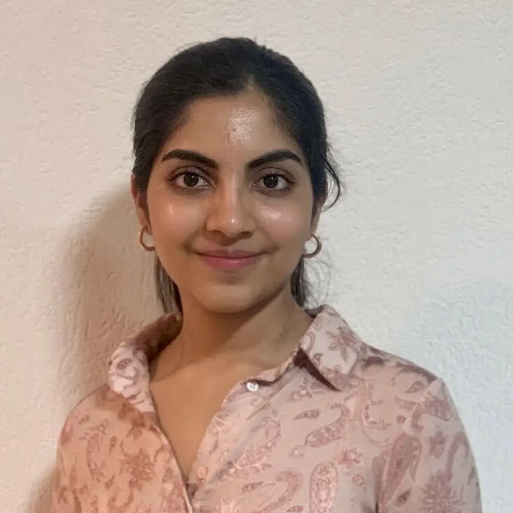 Headshot of Anusha Rajamani